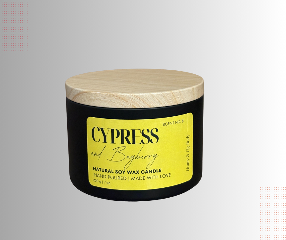 Candle - Cypress and Bayberry - 7 oz