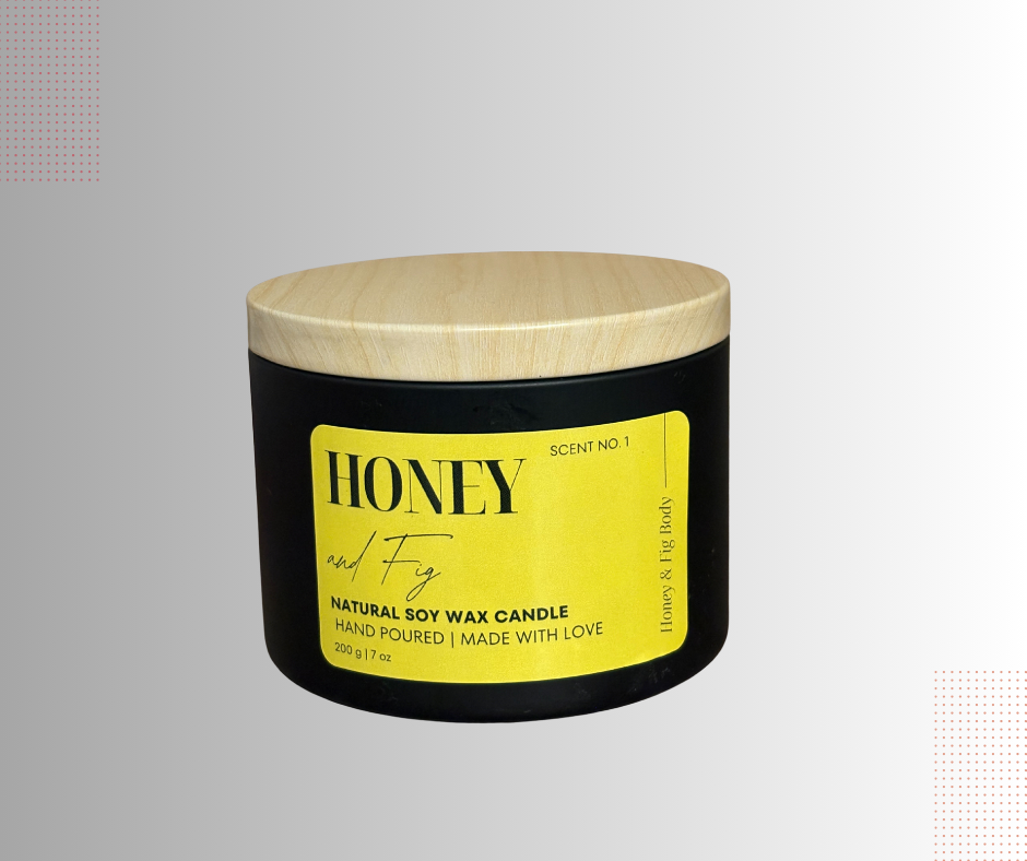 Candle - Honey and Fig - 7 oz